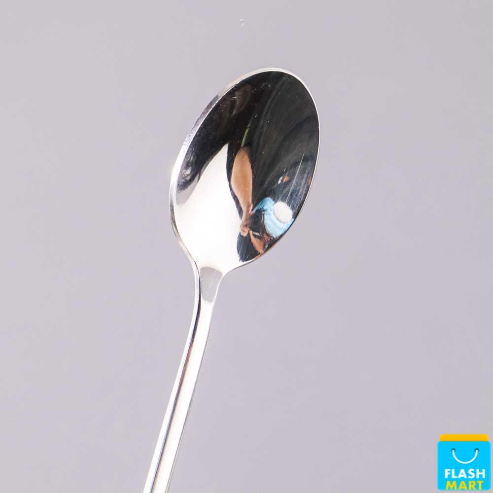 Flashmart Sendok Teh Gagang Panjang Tea Spoon Stainless 23.8cm - F80