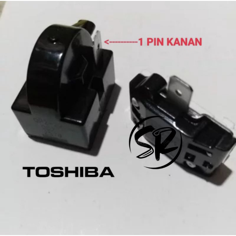 Relay Overload Kulkas Toshiba 1 Pintu