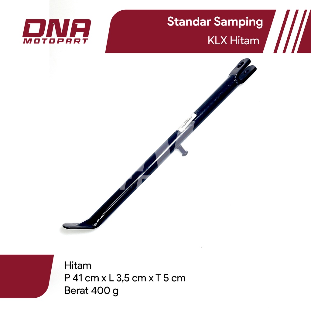 Standar Samping Kawasaki KLX Hitam