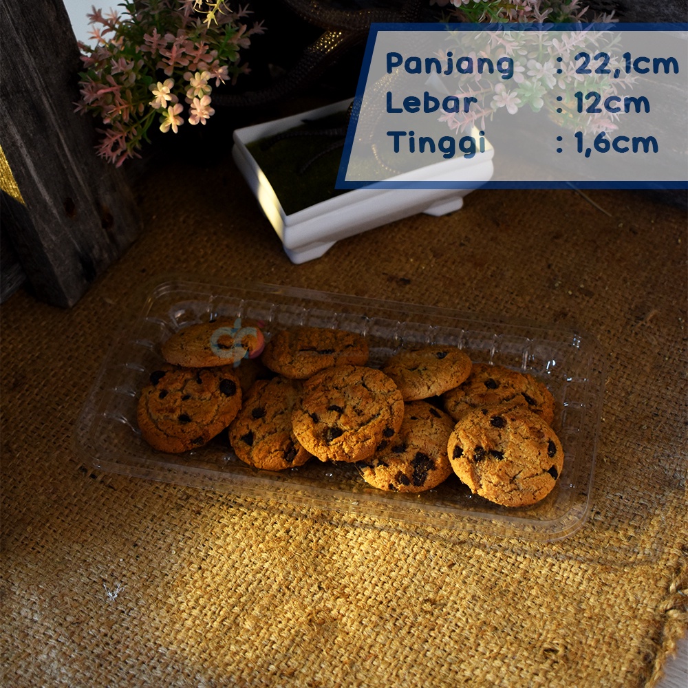 Mika Tray TR 4 Natural/ tray nampan plastik/ mika kue-