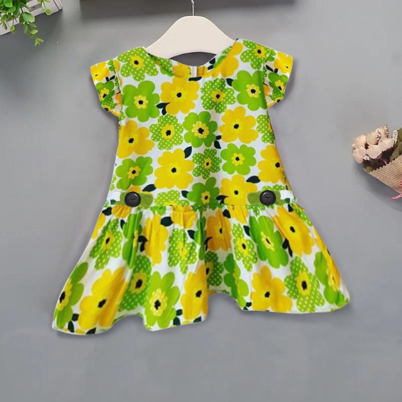 PROMO DRES ANAK PEREMPUAN DRES BUNGA TERBARU USIA 1-5 TAHUN