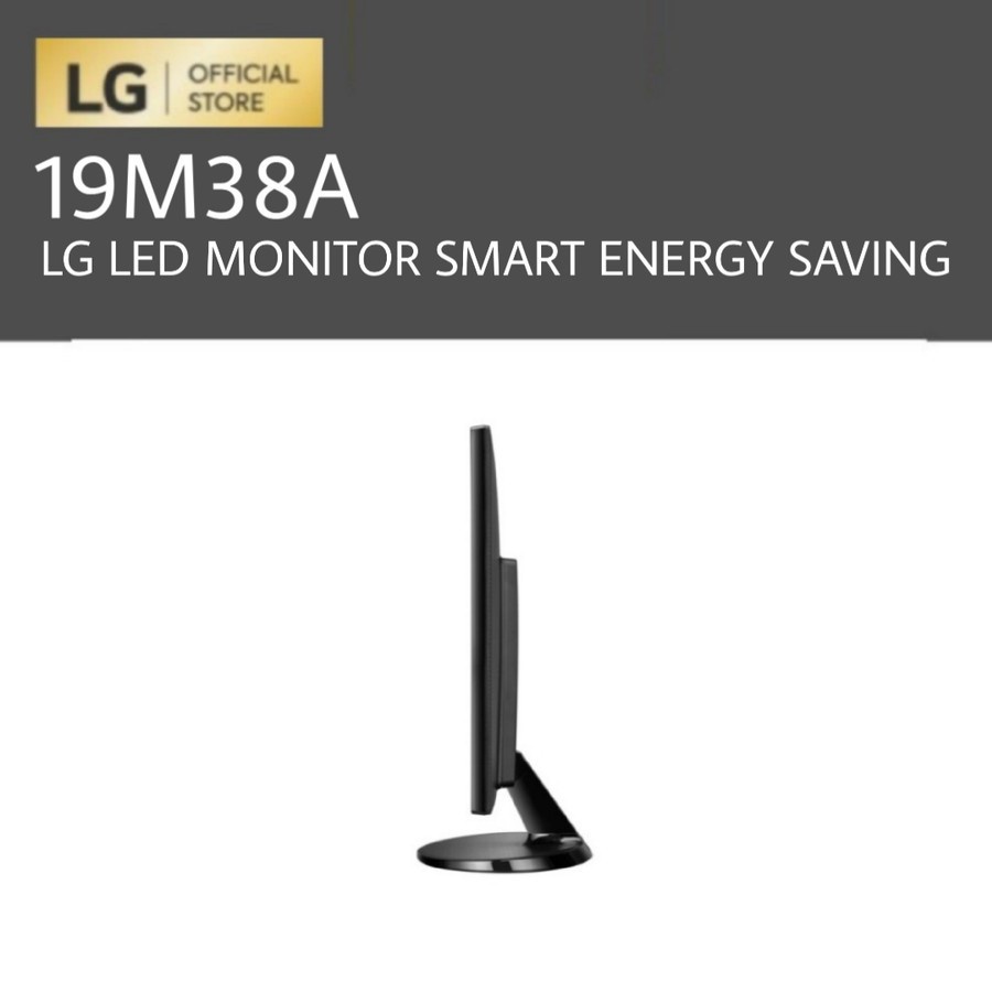 Layar Monitor LED LG 19&quot; / 19 Inch 19M38A