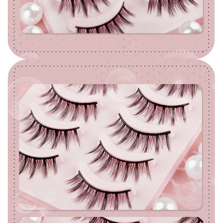 [5 Pasang] Fairy Eyelashes 025 / Douyin Eyelashes / Bulu mata Peri