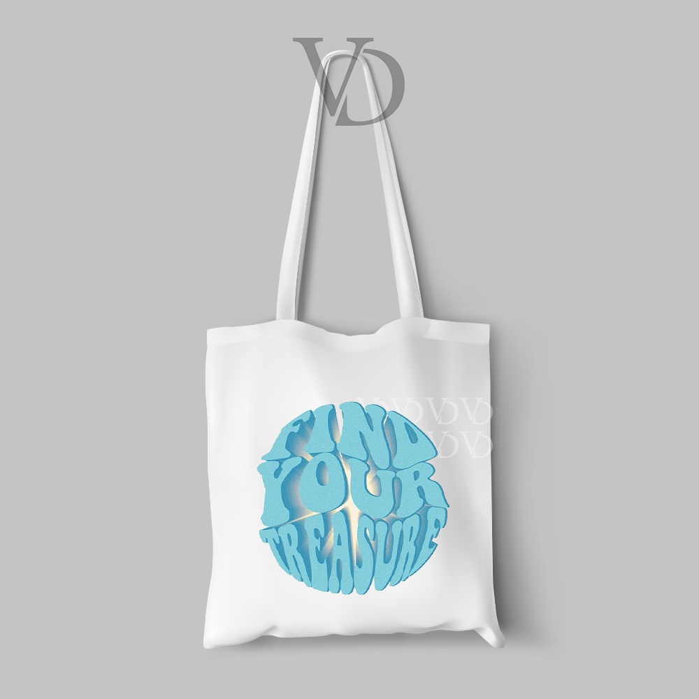 tote bag kpop / tueme korean / tas belanja korea