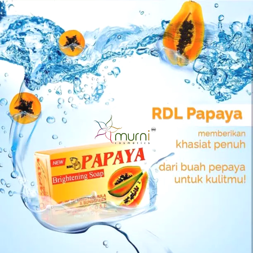 RDL PAPAYA WHITENING SOAP 135GR