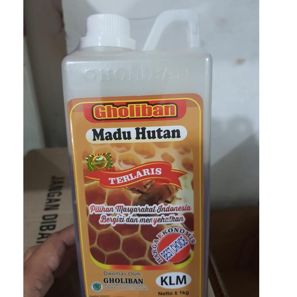 

☛ Rebut promo Madu KLM Kalimantan Gholiban 1 kg / 1kg original Botol Timbul Huruf Gholiban Lebih Hemat