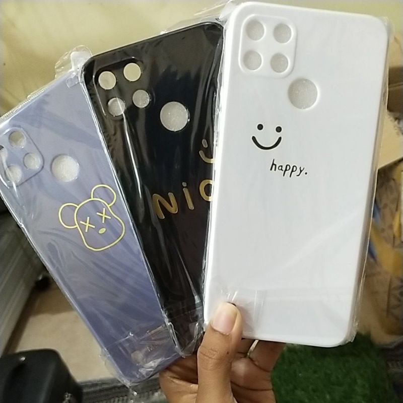 softcase gambar karakter realme c21y c25y sama