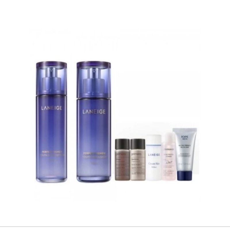 skincare Laneige paket premium ( 1 paket )