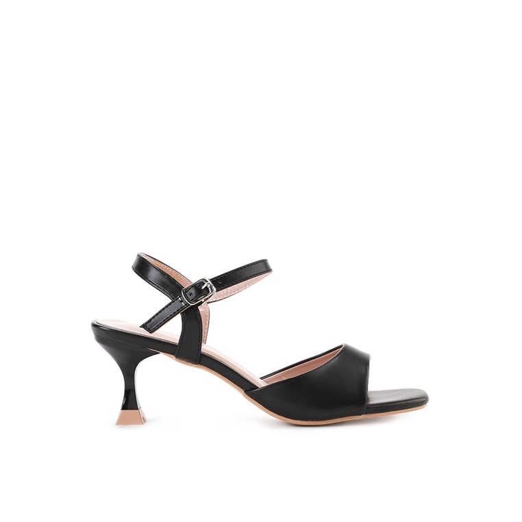 Sepatu Heels Peter Keiza Original Insole sintetis Dinner Cantik 100% Ori Tiffa Wanita Female Hitam O