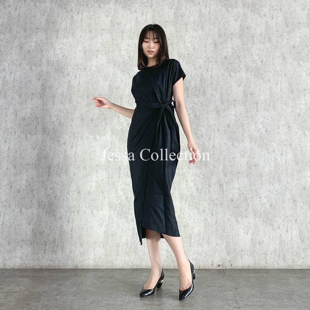 Premium Liv Tied Dress TH 213 COTTON