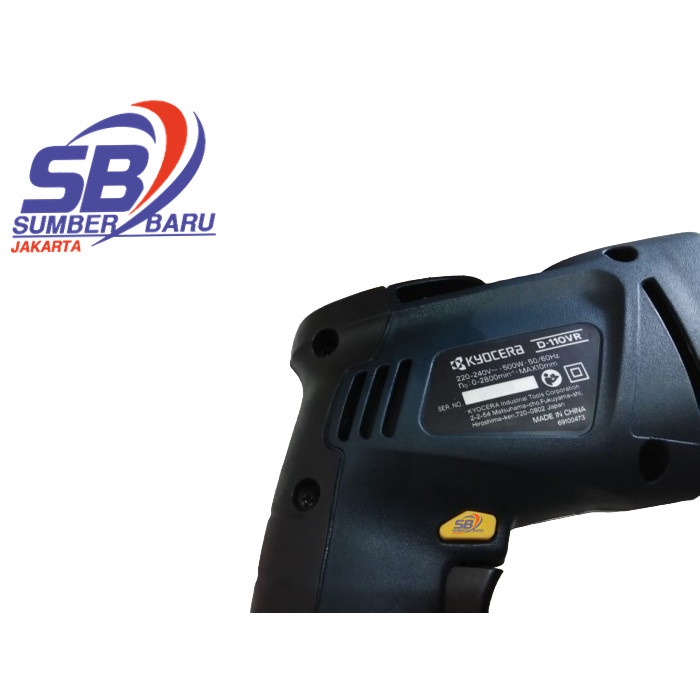 Mesin bor set RYOBI KYOCERA 110VR bor 10mm bor tembok / bor beton SBJ