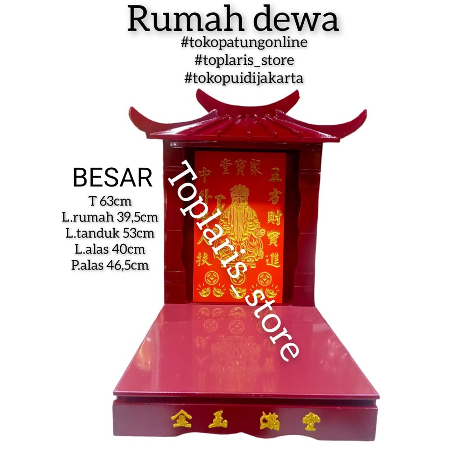 Rumah Dewa Bumi Tutipakung Tanduk NEW 023