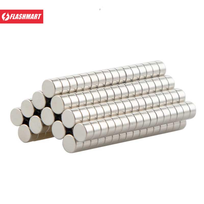 Flashmart Powerful Neodymium Magnet NdFeB N35 50 PCS - MG01