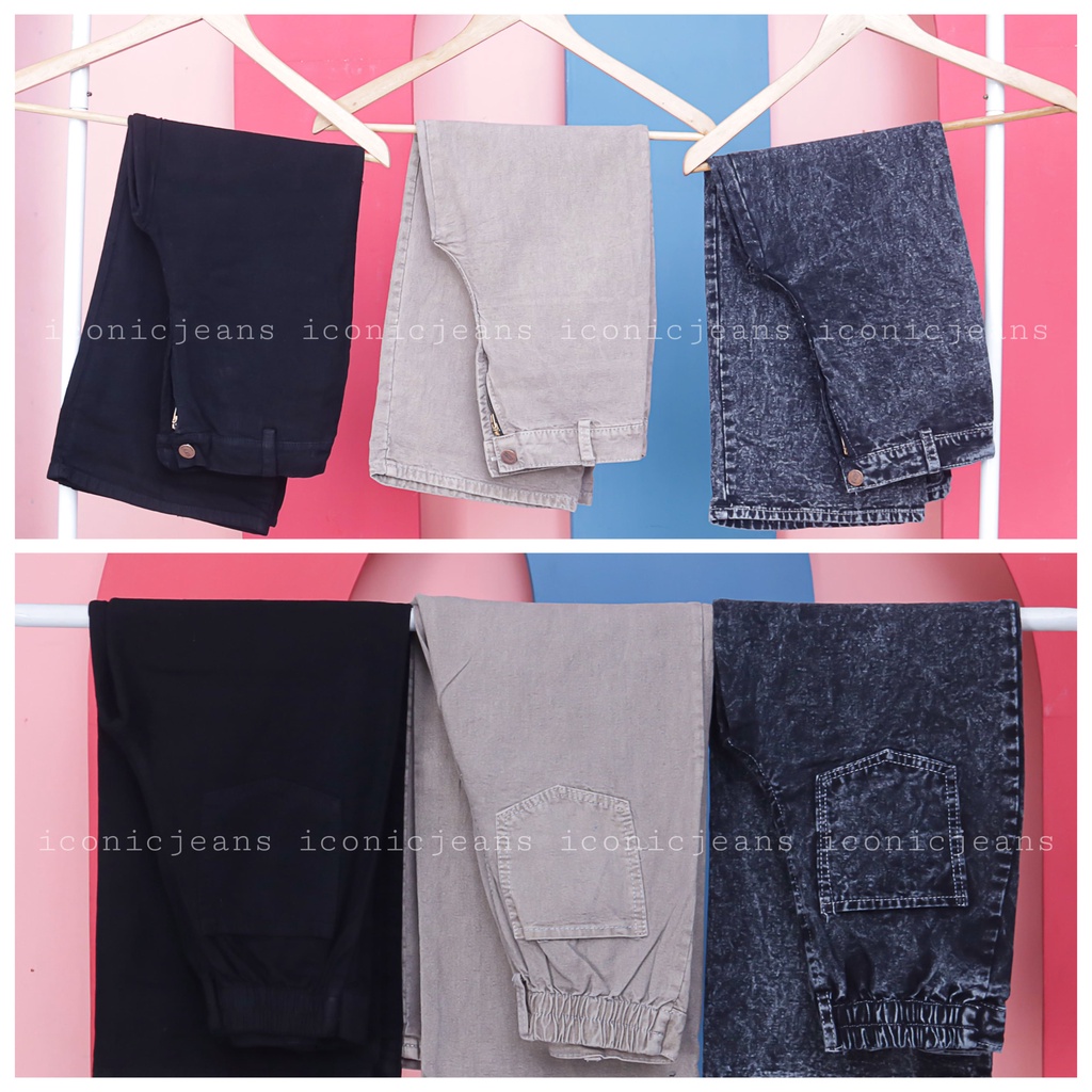 MOZZA KIDS CULLOTE JEANS/ kulot jeans anak usia 7-11 tahun pinggang karet simple korean look