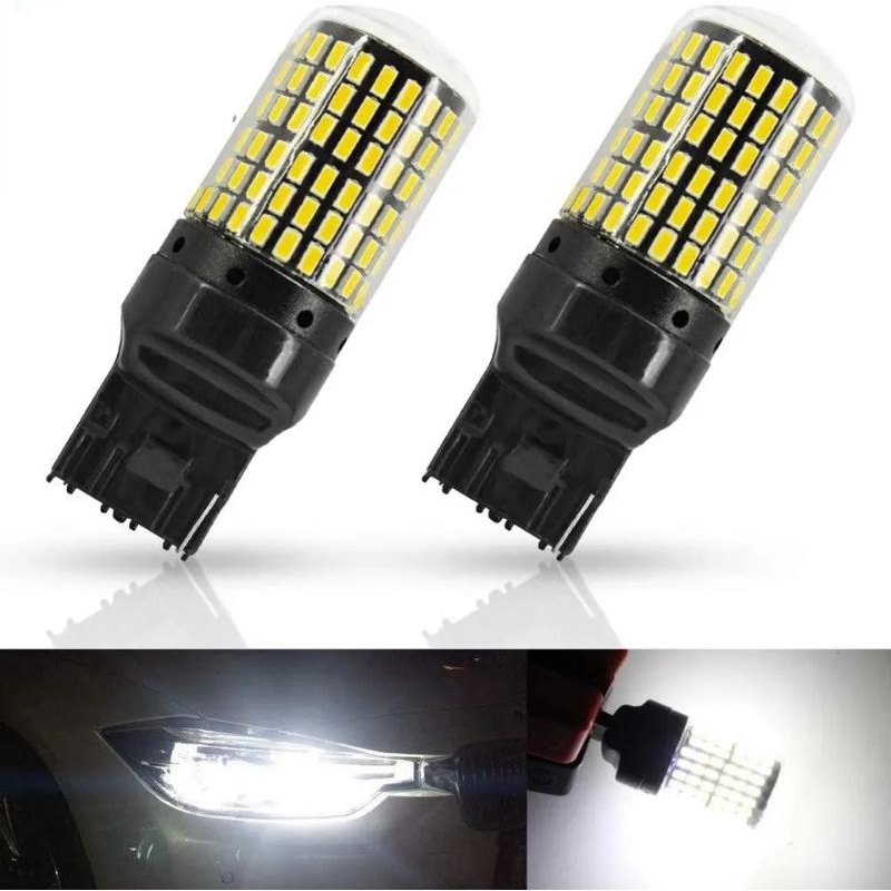 Led T20 7440 144 Smd 12-24 Volt Super Terang R126