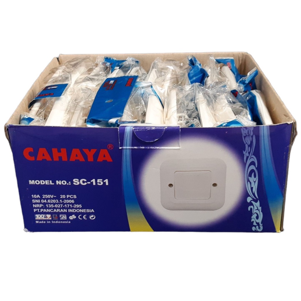 Paket 12 Pcs CAHAYA Saklar Engkel IB