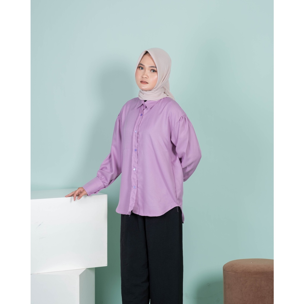 GHAUDI SHIRT-KEMEJA POLOS SHAKILA