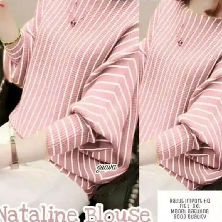 NEW STOCK Best Seller - Lasperal Salur Rajut Batwing Premium Jumbo Ld 120 / Atasan Rajut Wanita / Ba