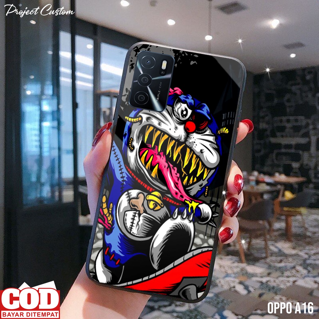 Case OPPO A16 - Casing Hp OPPO A16 Terbaru [ MASK-01 ] Silikon OPPO A16 - Kesing Hp - Softcase Hp - 