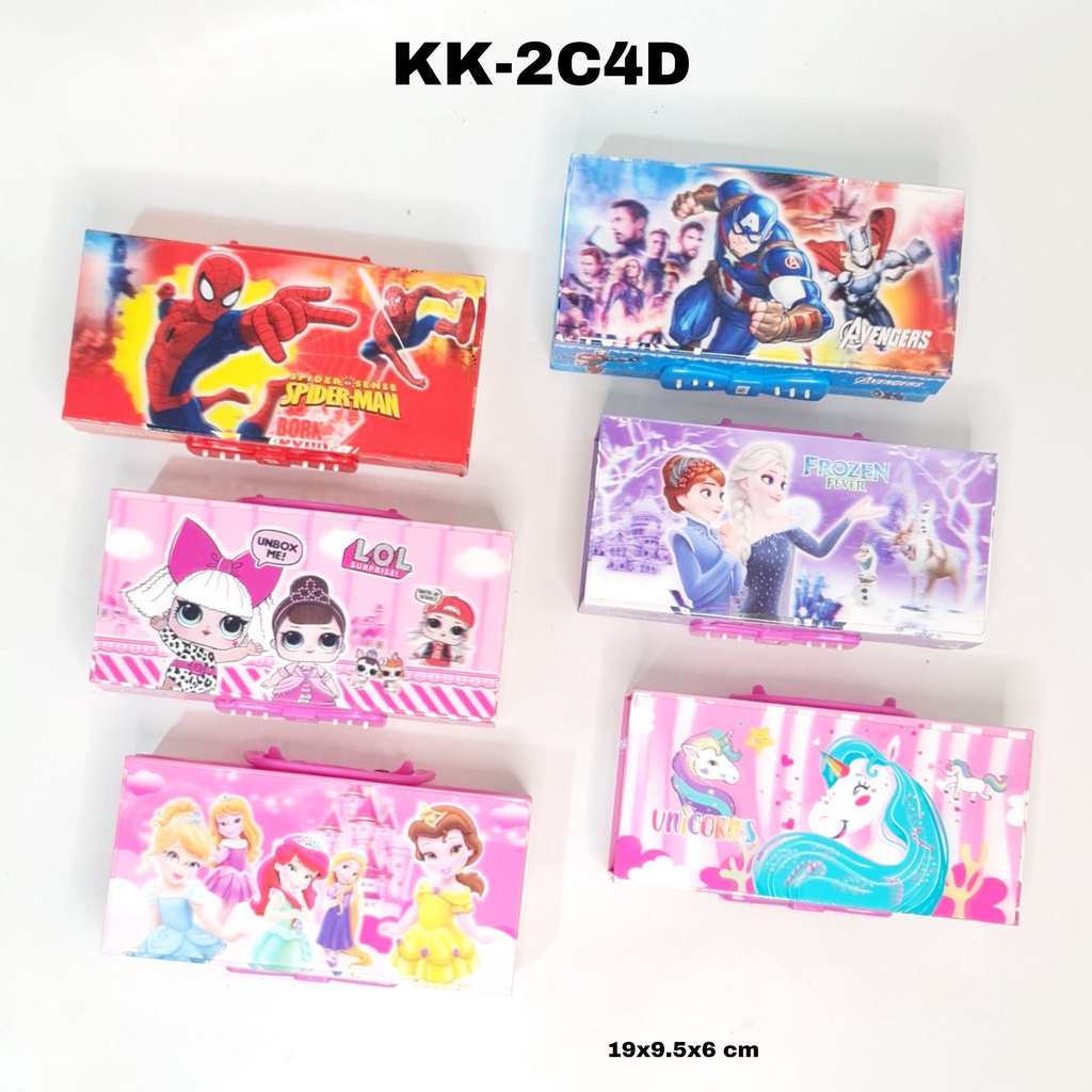 

MJ Kotak Pensil Karton 2 Susun Biasa / Tempat Pensil / Pensil Case