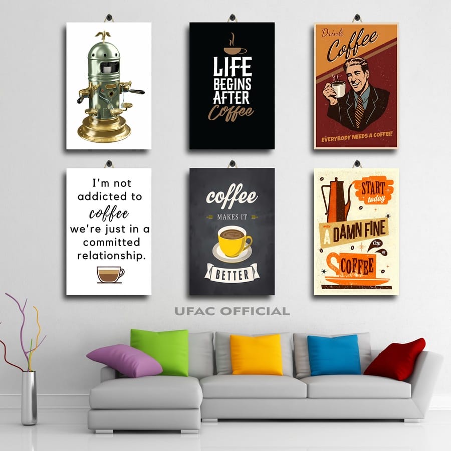21-40 POSTER DINDING DAPUR QUOTES KOPI LUCU 20X30 AWOMR|K3203| DEKORASI KAMAR COWOK QUOTE QUOTES KOP