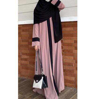 MURAH Haura Abaya | Abaya Turkey | Abaya Basic | Abaya Hitam | Abaya Polos