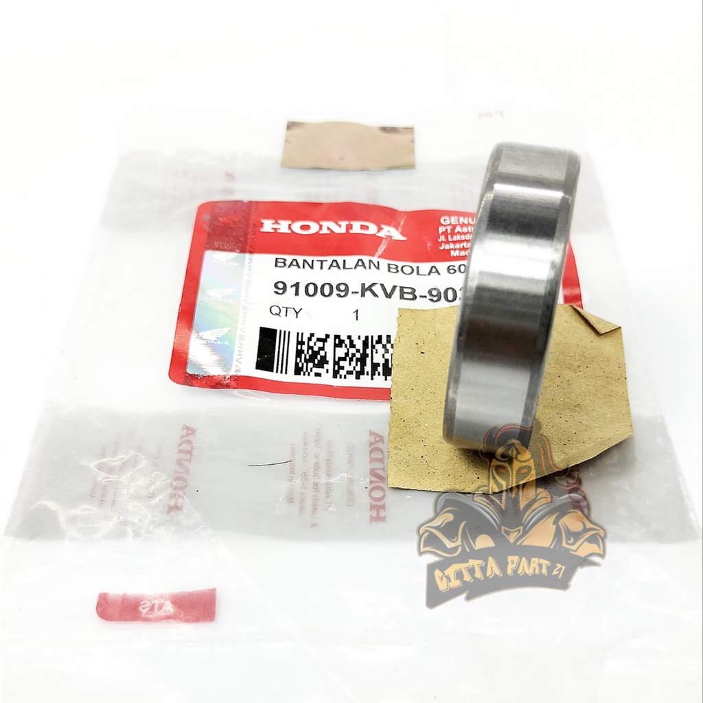 KELAHAR KLAHAR BEARING AS BELAKANG 60/62 HONDA KVB KUALITAS ASLI ORIGINAL HONDA AHM PRESISI BEAT KARBU BEAT FI SPACY KARBU SPACY FI SCOOPY KARBU SCOOOPY FI VARIO 110 KARBU VARIO 110 FI