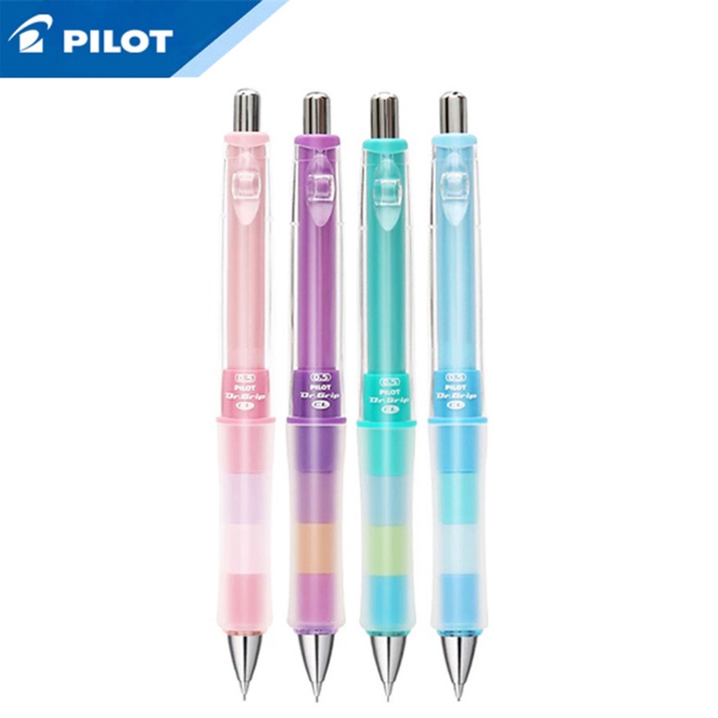

Ready Pilot Dr. Grip Play Border Mechanical Pencil Anti Fatigue 0.5mm Pensil Mekanik HDGCL-50R Ori!!