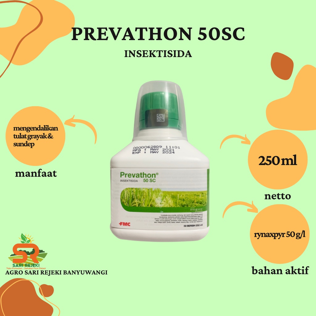 PREVATHON 50SC 250 ML PEMBASMI HAMA ULET PENGGEREK BATANG