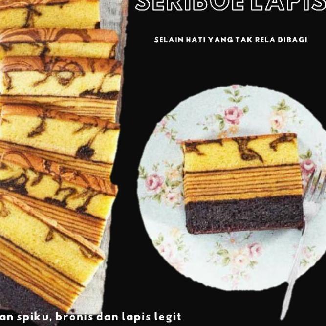 

۞ Seriboe Lapis (3in1 Cake) kue lapis surabaya roti & kue moist spikoe ➲