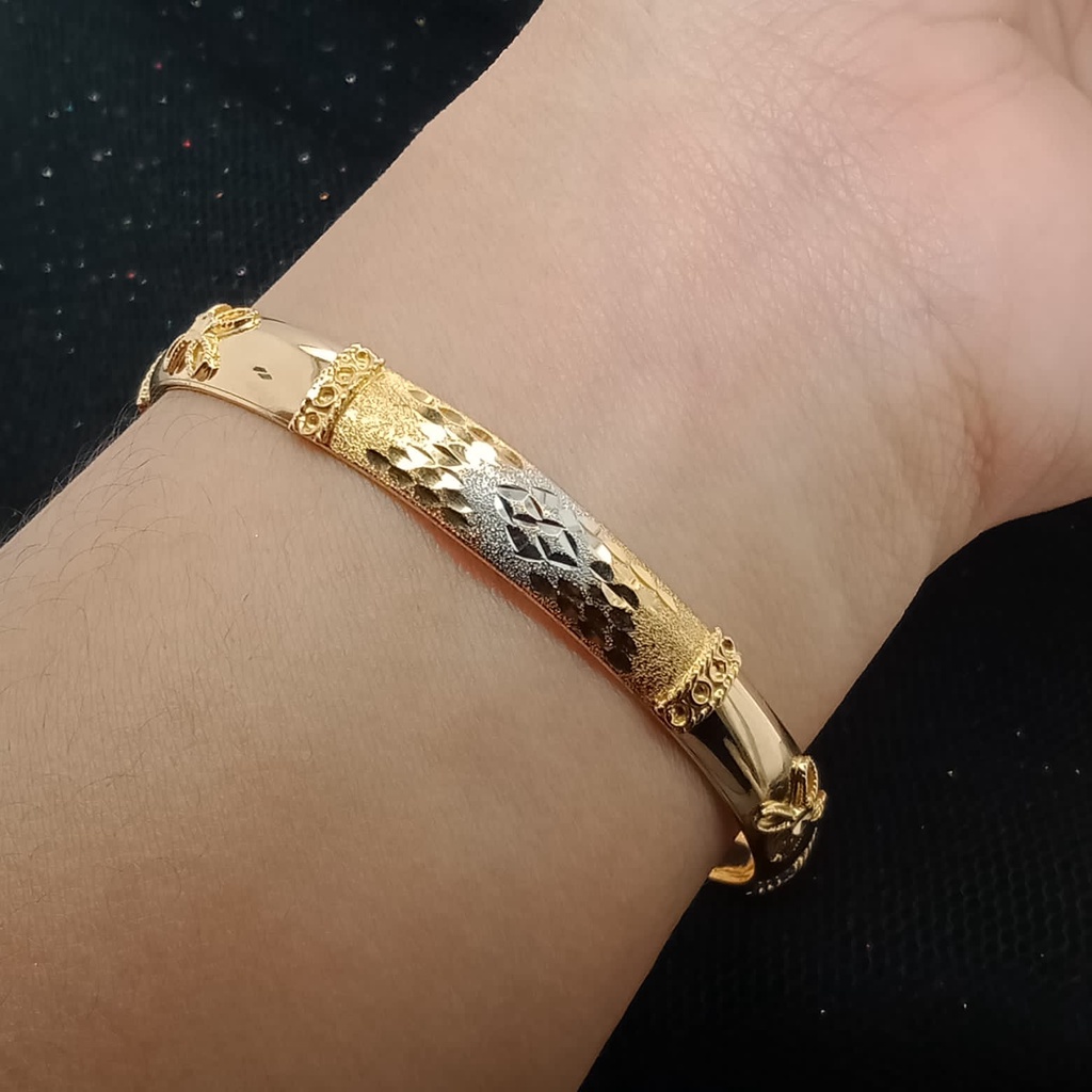 Gelang emas 17k - 7.05 gr kadar 750 - 5592