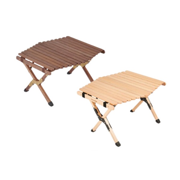 Meja Lipat Camping Naturehike NH21JU002 Small Wood Foldable Table Egg Roll