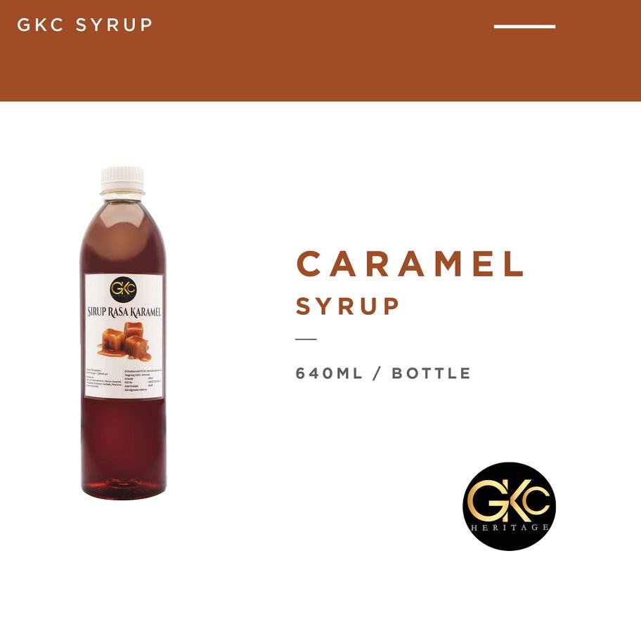 

➩ Syrup / Sirup Caramel , Hazelnut , Vanilla GKC Heritage 640ml ☜