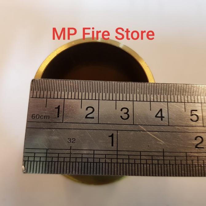 Coupling Machino Kopling Selang Pemadam Male Cowok Kuningan 1.5 Inch