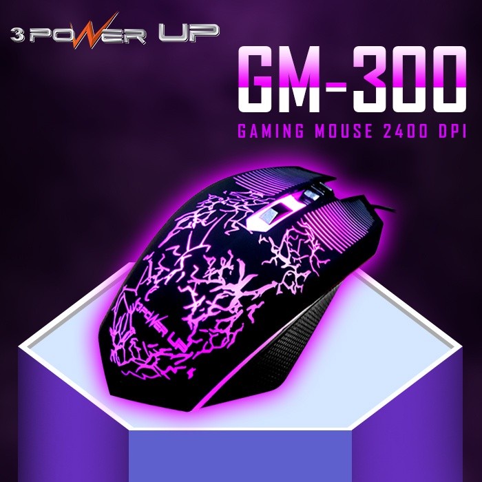Mouse Gaming Murah RAPTOR GM300 WIRED RGB Garansi 1 Tahun Resmi