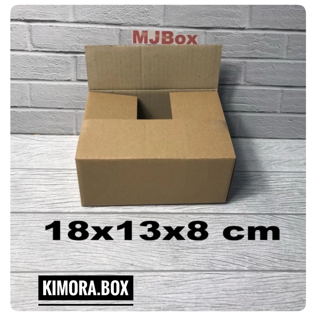 

Kardus karton uk. 18x13x8 cm Kotak Box ST untuk packing Souvenir -dll