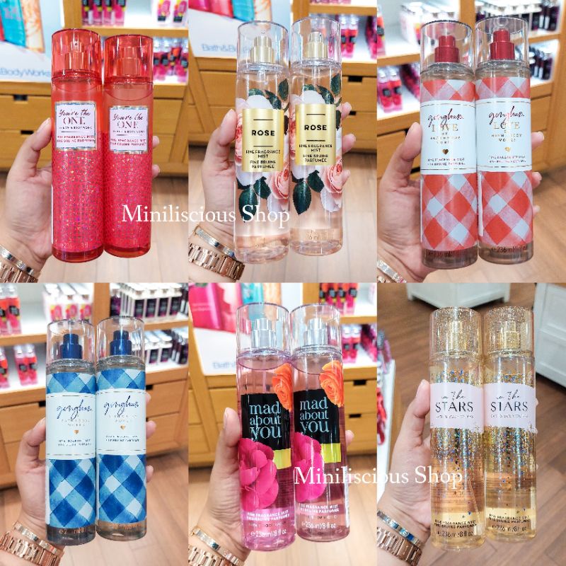 [ORIGINAL SALE] BBW BODY MIST / BATH & BODY WORKS BODY MIST A THOUSAND WISHES, MAD ABOUT YOU, FAIRYT