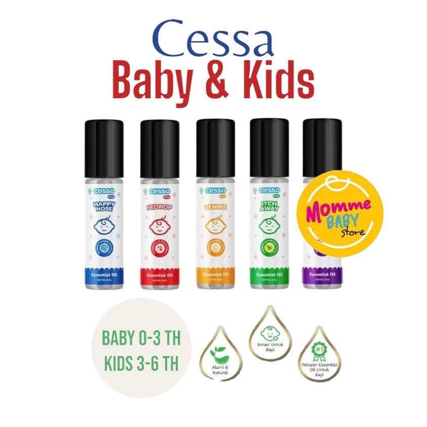 Cessa Baby (0-2 tahun) Fever Drop , Cough n Flu , Lenire , Bugs Away dan Immune Booster