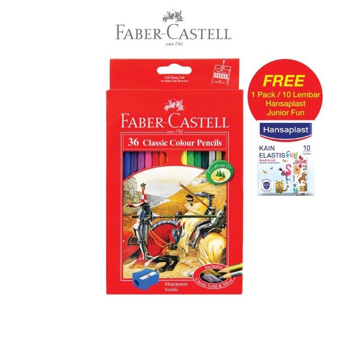 

Faber Castell Classic Colour Pencils 36 L