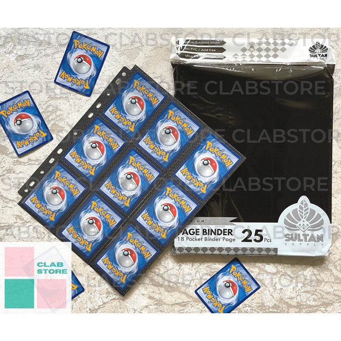 

Sultan A4 Page Binder 18P Sideload Binder Page Premium Sleeve Binder Star Seller