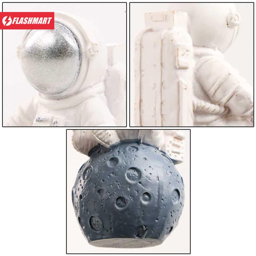 Flashmart Pajangan Dekorasi Kamar Anak Figure Astronot Spaceman Resin - KL10