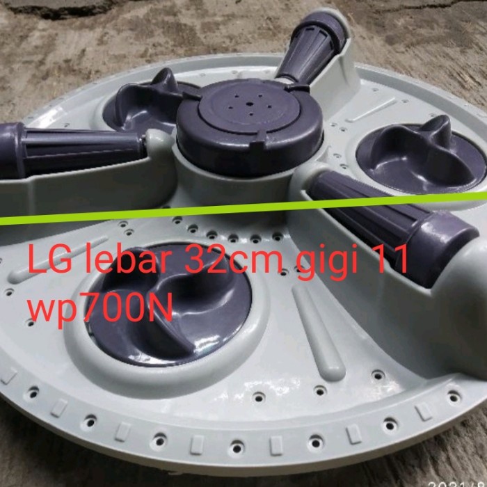 Pulsator mesin cuci LG lebar 32cm gigi 11 wp700N