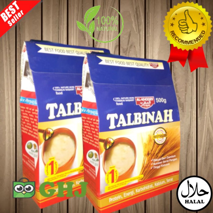 

BEST SELLER Bubur Talbinah - Tepung Gandum Nabawy Al khodry Obat Maag Kronis Ori