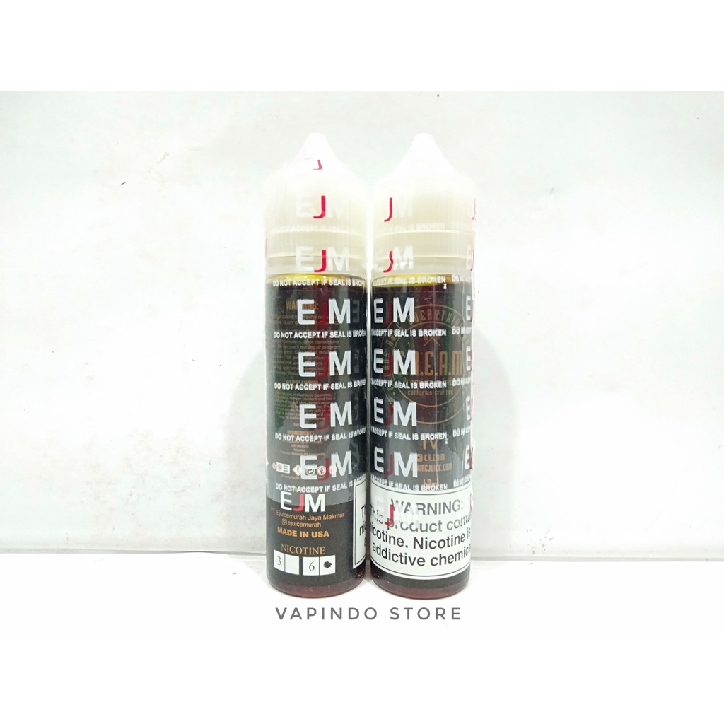 EJM CREAM 4 TOBACCO CREAM 60ML 3MG CREAM IV BY EJUICEMURAH