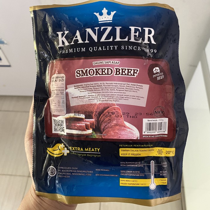 

Kanzler Smoke Beef 250gr