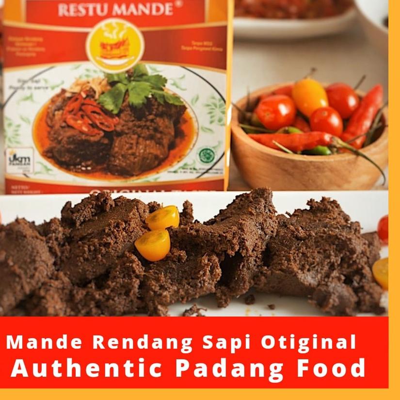 

➹ Restu Mande [PALINGDIMINATI] Rendang Sapi Rendang Kemasan Vakum Original 300gr ☂