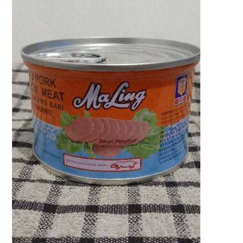 

☪ Maling pork luncheonmeat 397gr TTS ➱