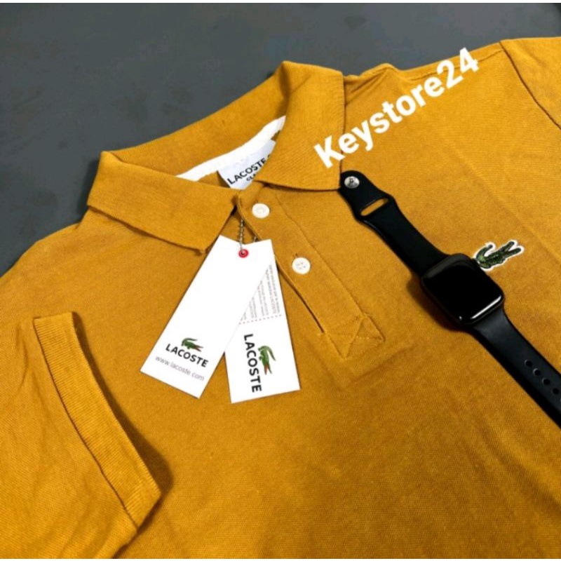 KAOS KERAH SHIRT PRIA kaos kerah polos/bahan katun / terlaris