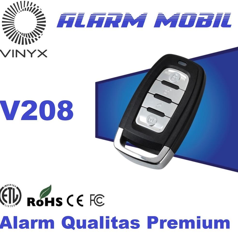 MURAH MERIAH Alarm Mobil Premium Vinyx V2 Universal  A+ Tuk Tuk