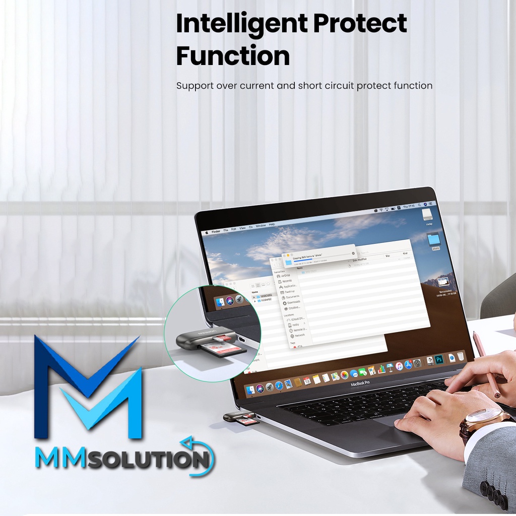 UGREEN Card Reader USB TYPE C / USB A 3.0 To USB 3.0 SD/TF Card etc